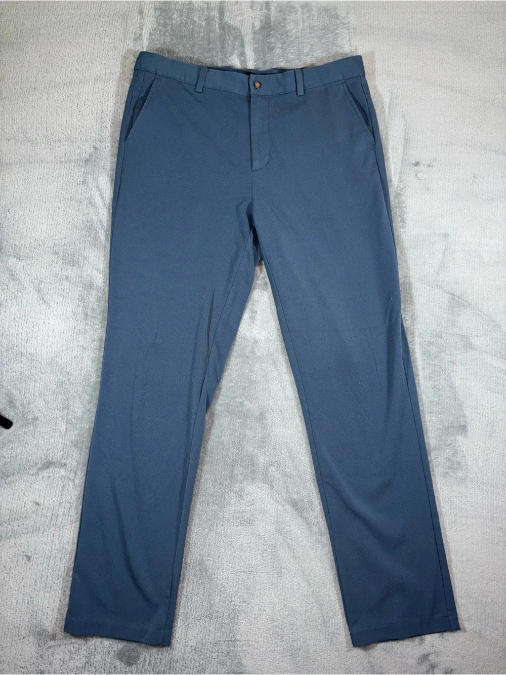 Quince Men's Navy Blue Chinos - Classic Slim Fit